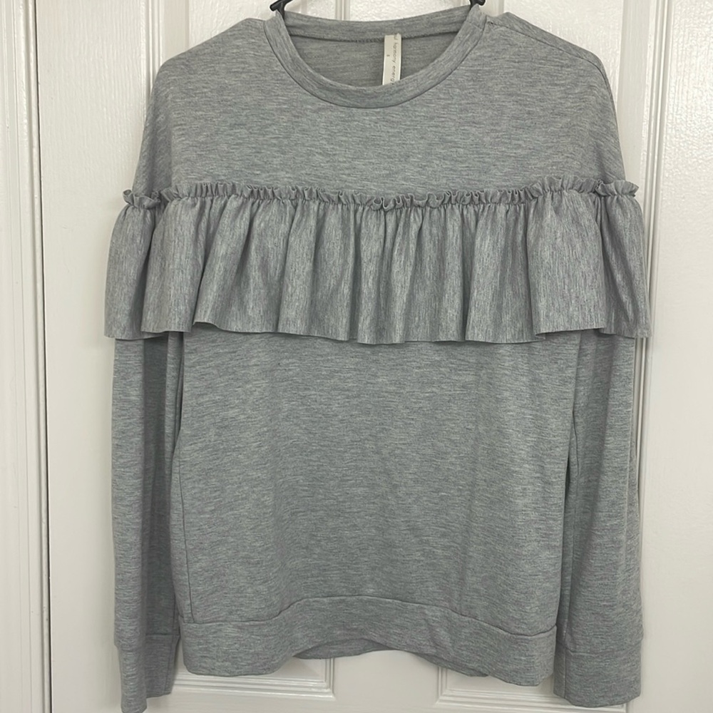 Soul Harmony Energy Women’s Ruffle Sweatshirt